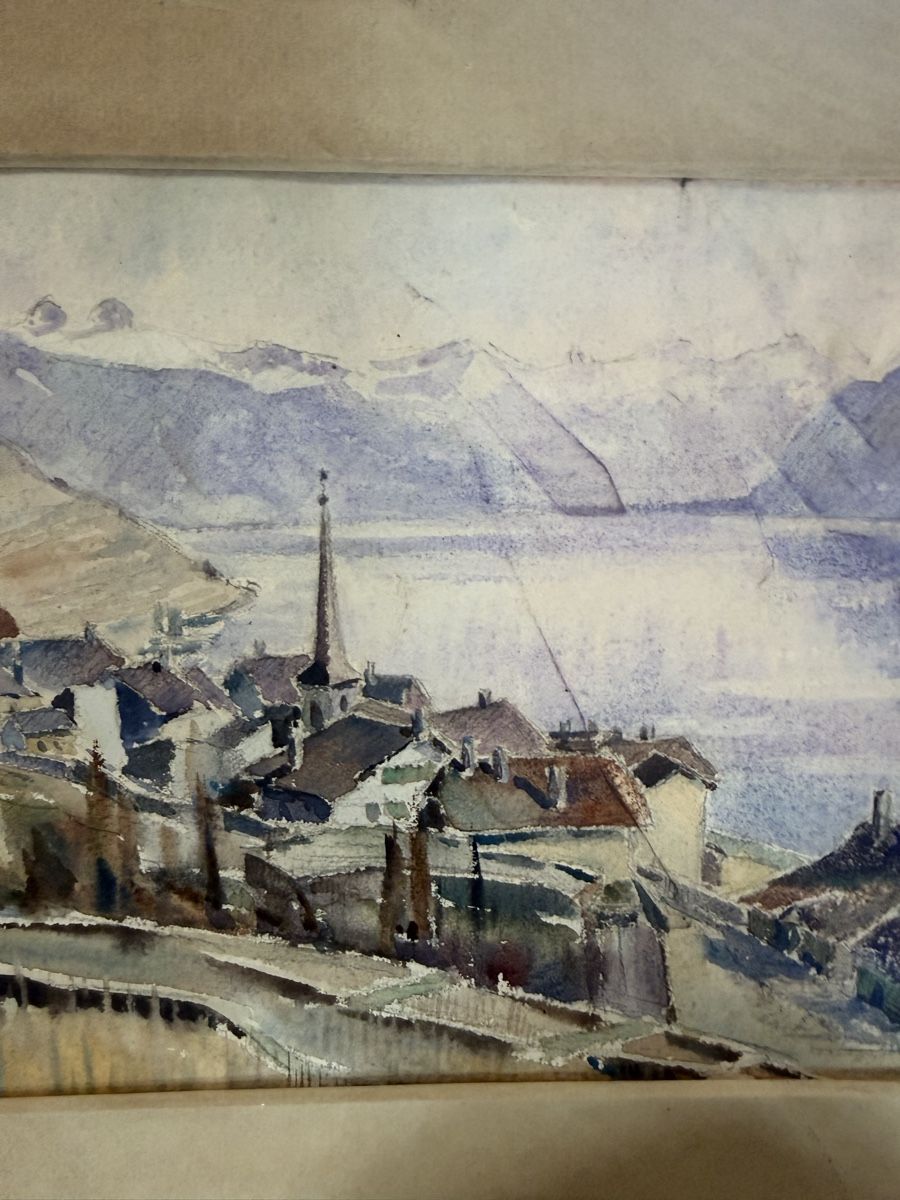Dipinti: Walter Mafli aquarelle  – Usato da Fétigny venduto da lab_6dry 4
