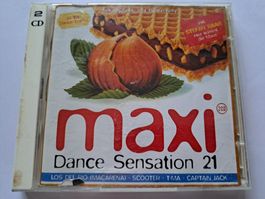 Cd Maxi Dance Sensation 21