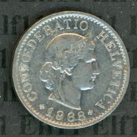 CHF___0.05 1968 vz 5 Rappen