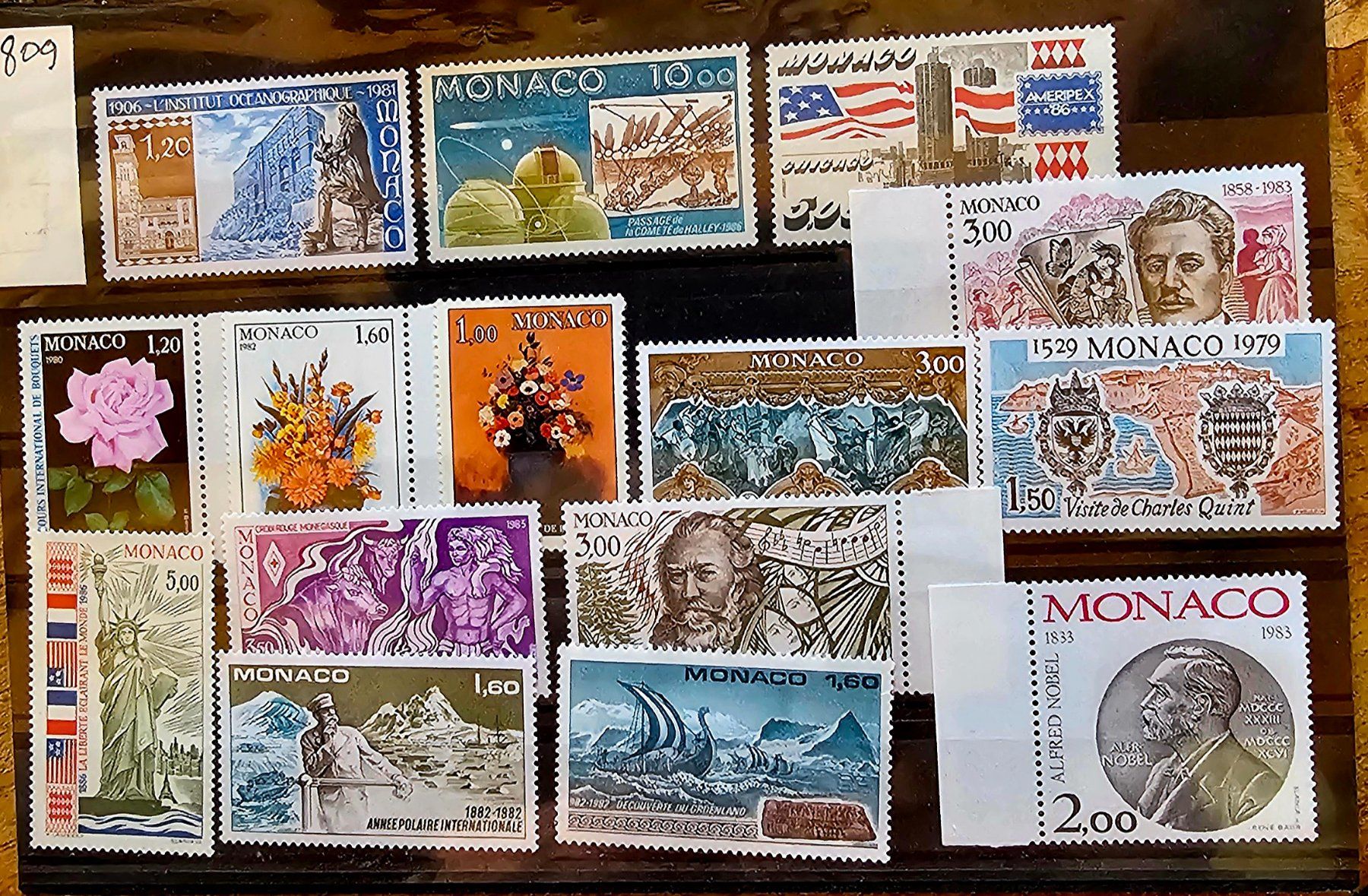 Alle Briefmarken: MONACO  timbres neufs **, 1979-86 – Neu (gemäss Beschreibung) aus Les Valettes von Nuba1