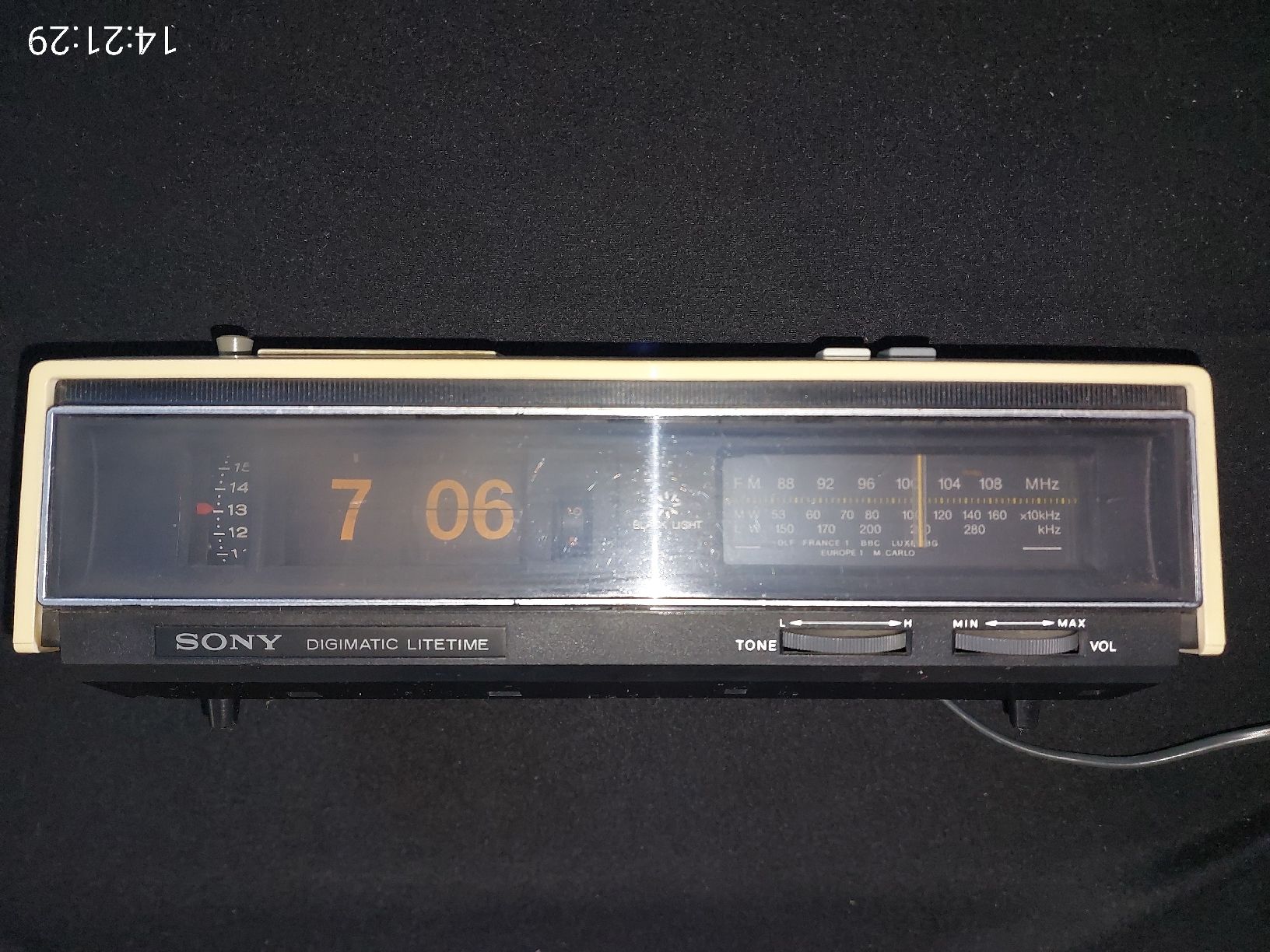 Sony Wecker: Sony Radiowecker Digimatic Litetime – Gebraucht aus Bäch SZ von Retroandy