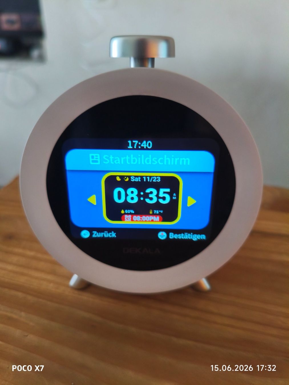 Sveglie: Digitaler Wecker mit Temperaturanzeige – Usato da Hägglingen venduto da BigJim1 2