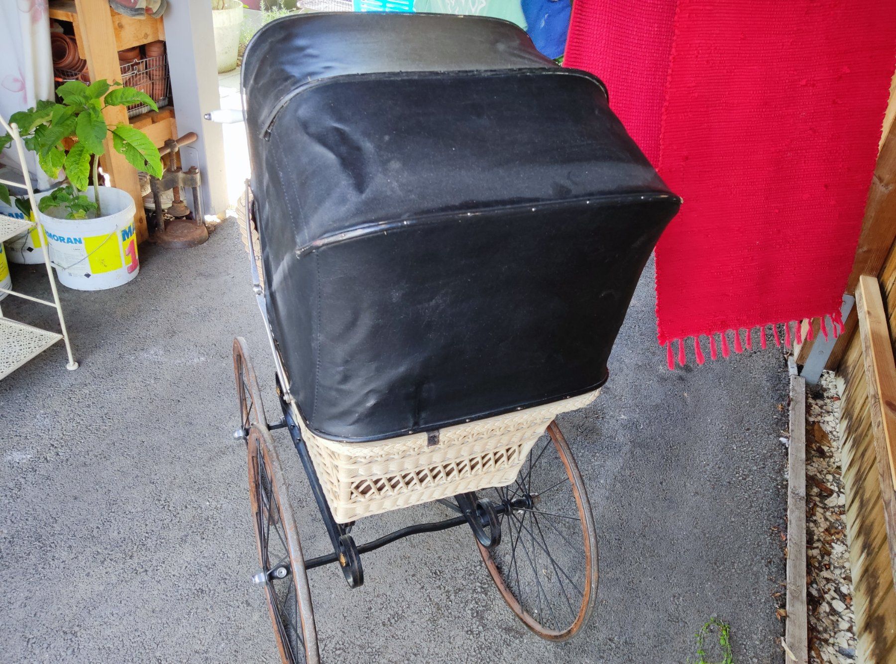 Kinderwagen: Ancienne poussette – Gebraucht aus Vicques von prairie0809 4