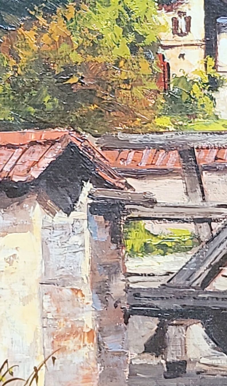 Tableaux: Madulain im Engadin, Ölgemälde – D'occasion à Muttenz par Mithrur 5