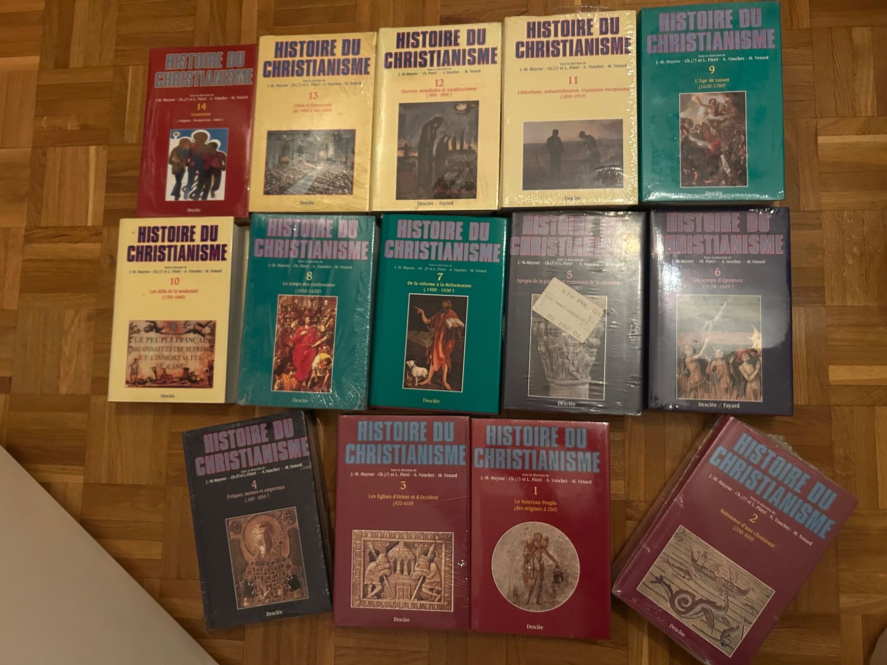 Libri: HISTOIRE DU CHRISTIANISME Meyer Set 14! – Nuovo e nell'imballaggio originale da Genève venduto da papillon2976
