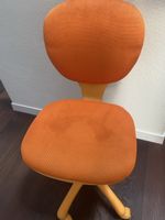 Kinder Bürostuhl, Drehstuhl, orange