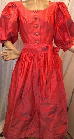 ISOLA Seidendirndl Absam NEU Gr. 38 Rotes Kleid
