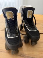 Disco Rollschuhe (schwarz&gold/Grösse 38)