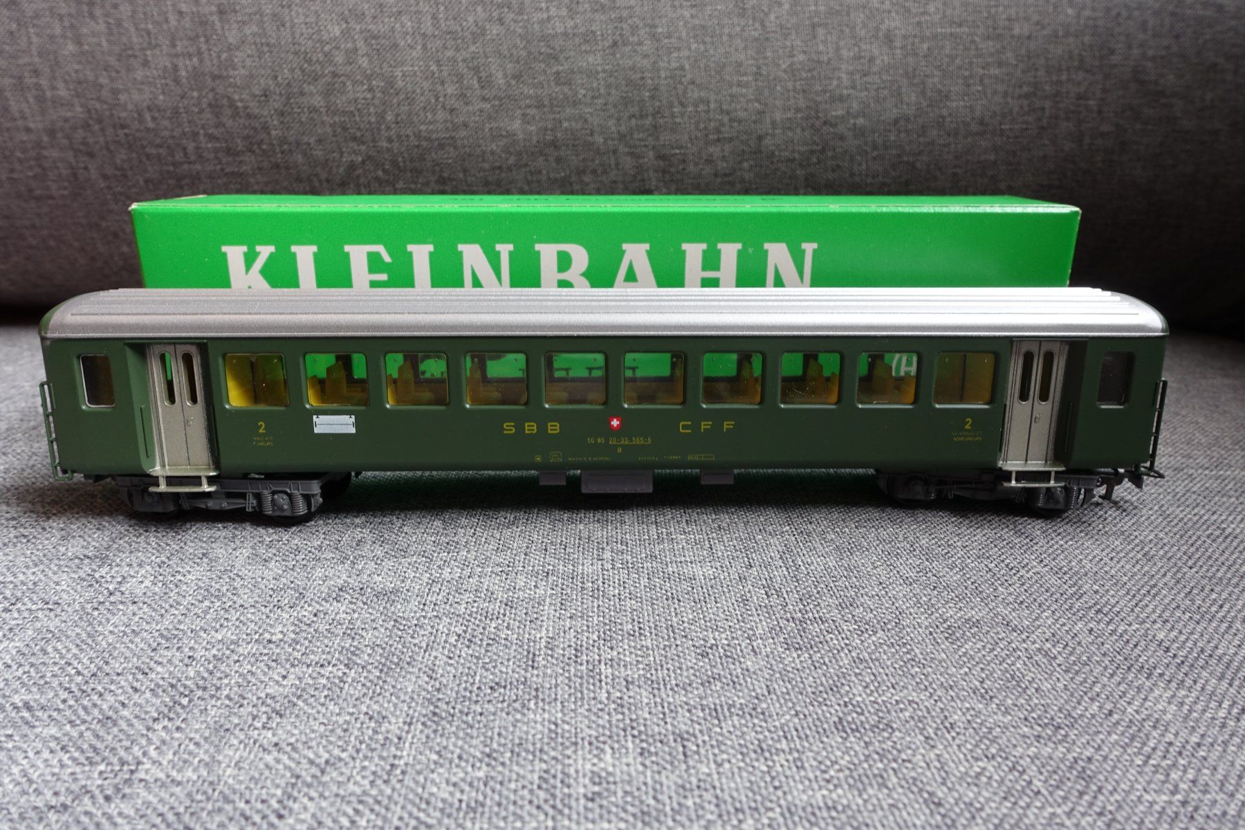 Kleinbahn Trains électriques: KLEINBAHN No. 381 SBB Einheitswagen 2. Klasse – D'occasion à Wallbach par Sarrows