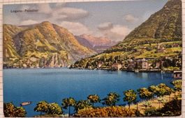 Lugano- Paradiso sehr alt / Topkarte!