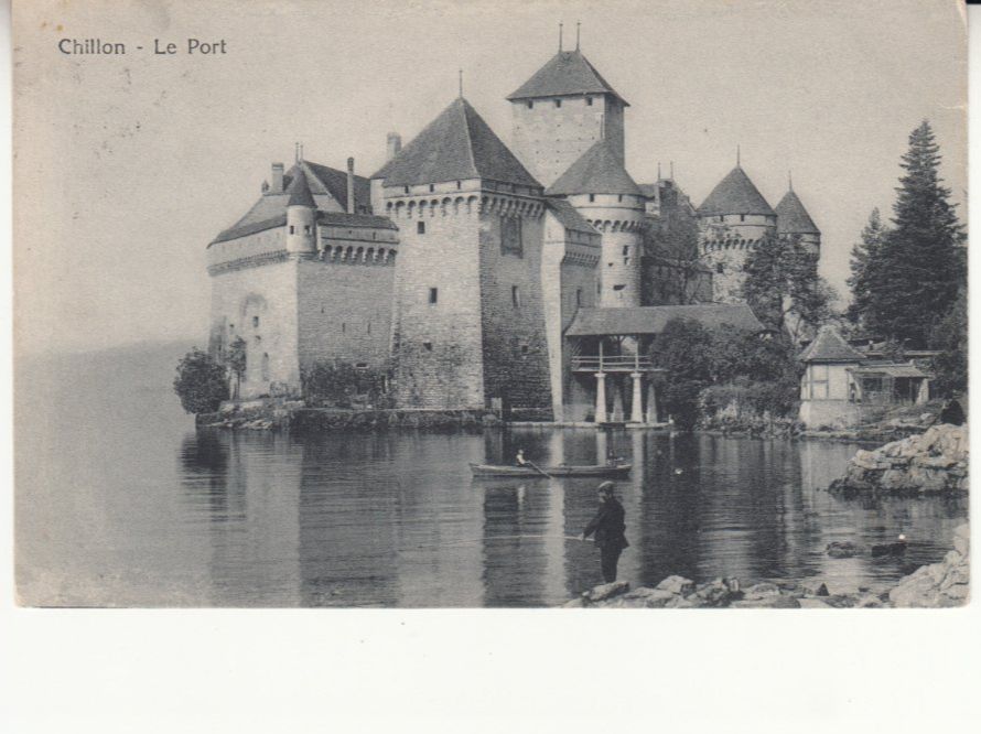 Cartoline postali: Chillon 1917 – Usato da Bürglen TG venduto da StampGraf