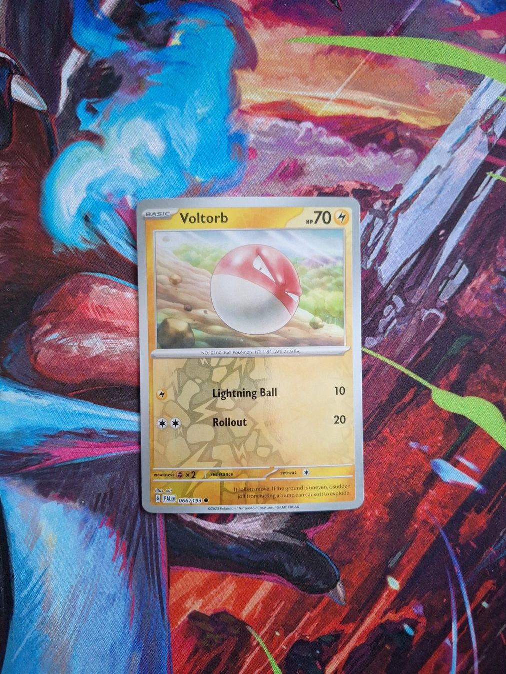 Pokémon Carte collezionabili: Voltorb - Reverse Holo - Pokemon Paldea Evolved – Usato da Altstätten SG venduto da GGsGameshop