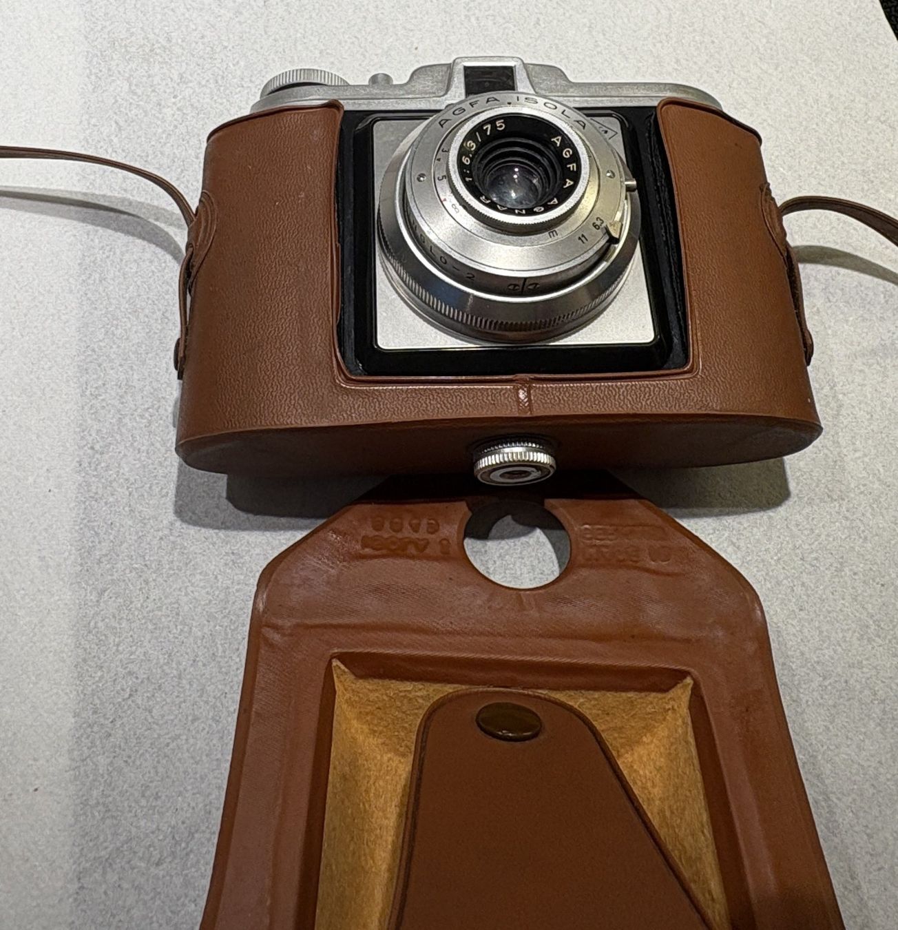 Agfa Fotocamera: Agfa Isola Sucherkamera Agnar 1:6.3/75 – Usato da Gossau/ZH venduto da amazonas66 2