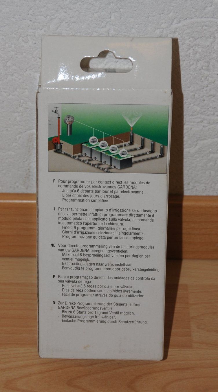 Gardena Bewässern & Giessen: Gardena Programmiereinheit – Neu und originalverpackt aus Niederbipp von Michelle018 2