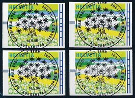 ATM 11-14 Jahreszeiten 4 Sätze 70/90/110/180 Vollstempel ET