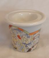 Barcelona Gaudi 2002 Keramik Kerzenhalter Röscho Mosaikstil