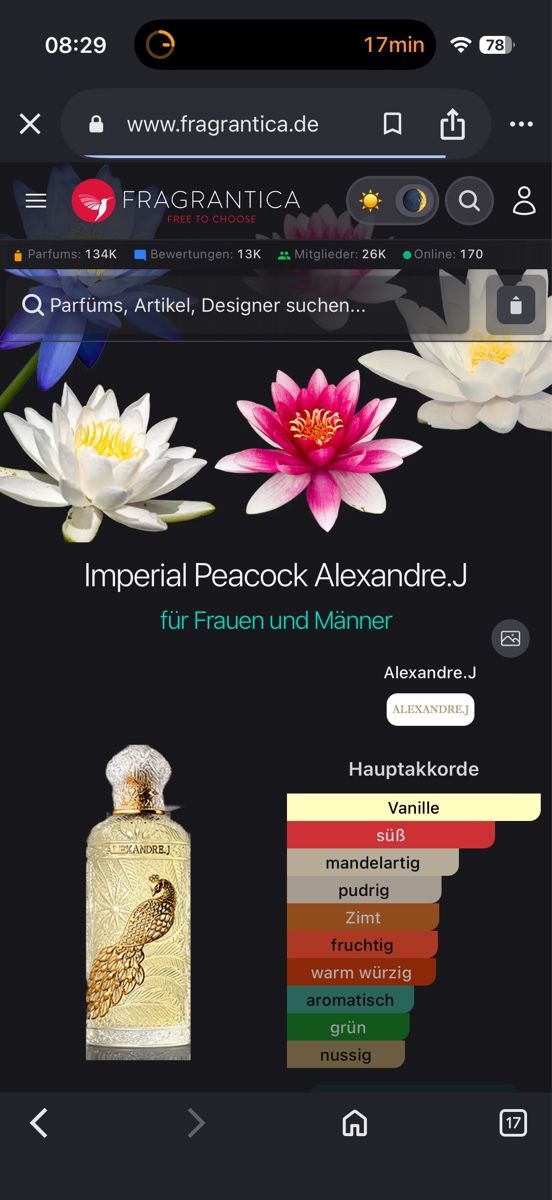 Parfums & Eau de Toilette: Alexandre.J Imperial Peacock 2 ml – D'occasion à Sursee par nst_czk2 1