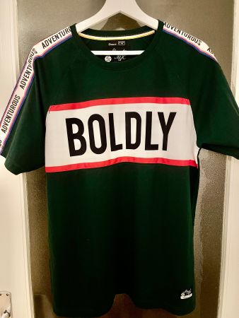 Cooles T-Shirt BOLDLY - Street NYC - F&F - Grün - M - NEU