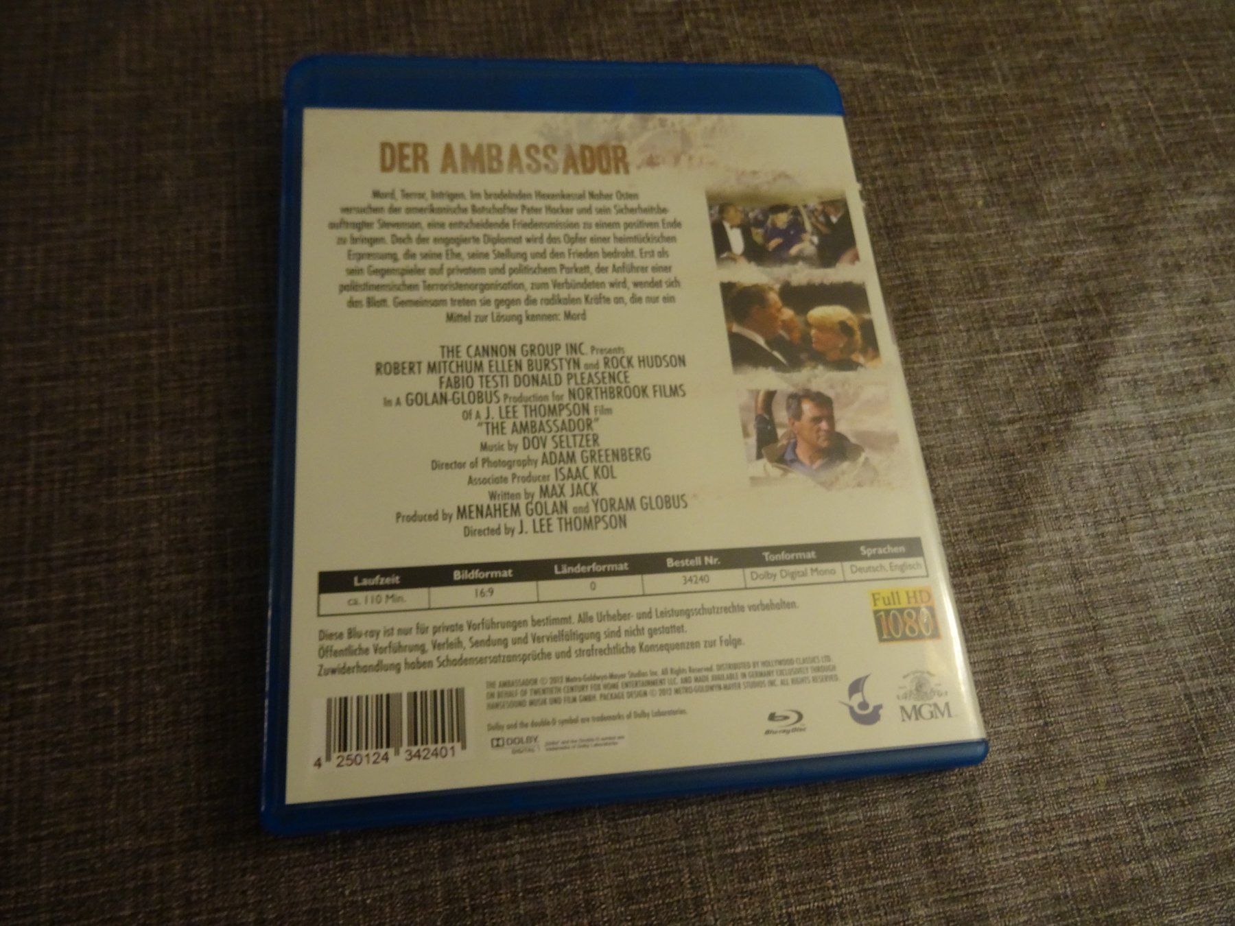 Alle DVDs: Blu-ray Der Ambassador Robert Mitchum – Gebraucht aus Olten von Disc-Verkauf 2
