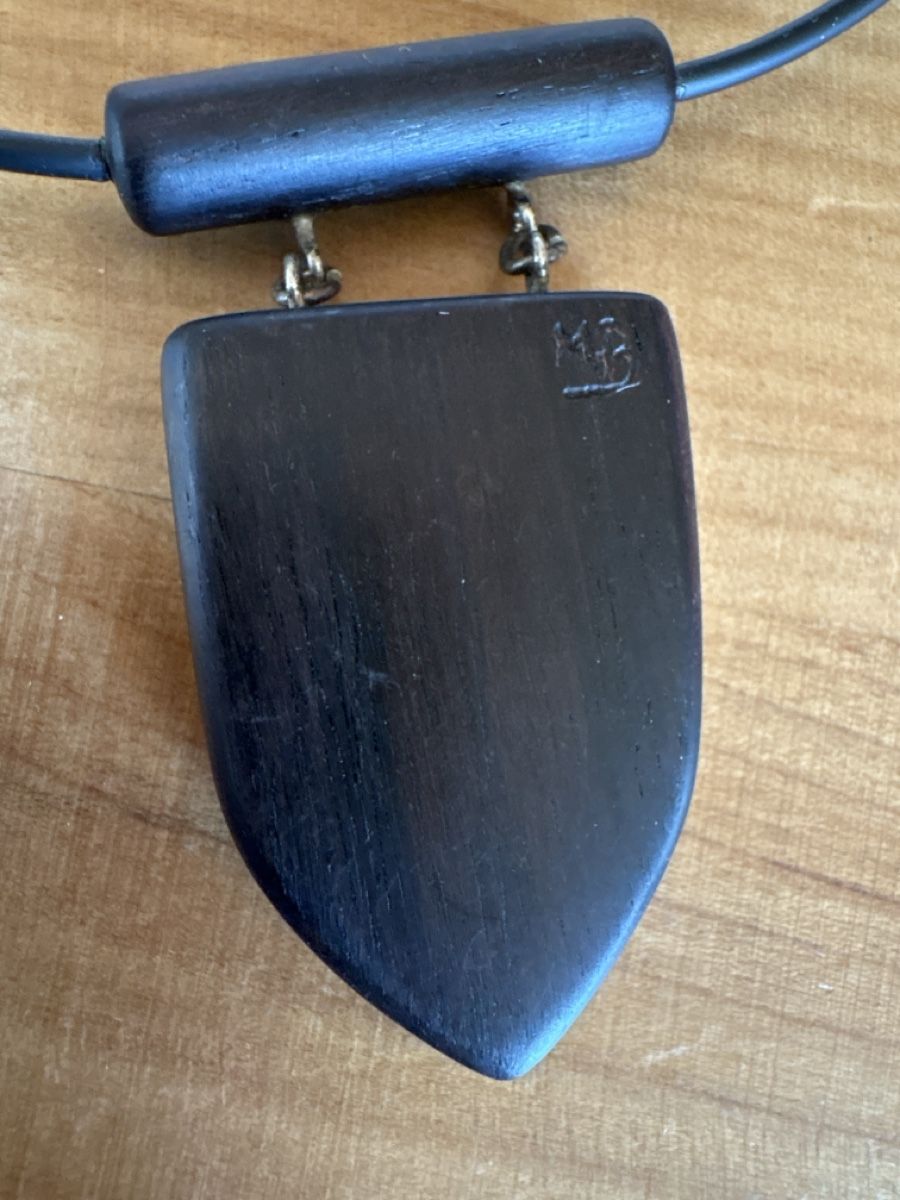 Ketten: Modeschmuck Kette mit Holz Anhänger – Gebraucht aus Rümlang von Sambas19 2