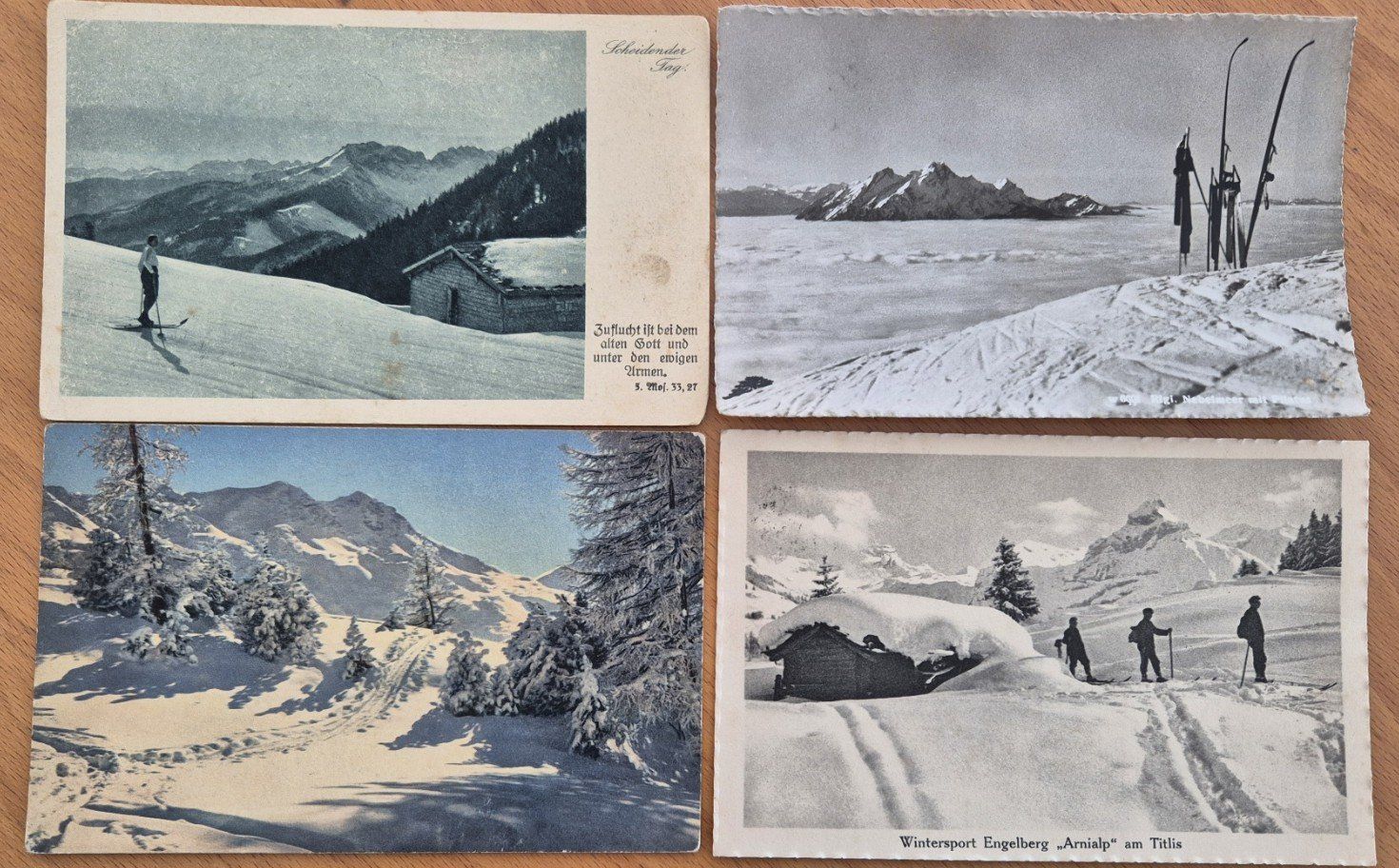 Cartoline postali: Ansichtskartenset Graubünden, St. Moritz, Davos und Schnee.. – Usato da St. Moritz venduto da Guenteratch 6