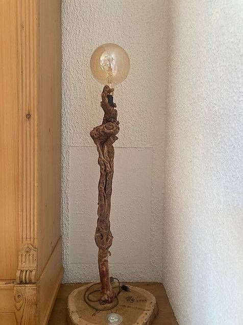 Lampade: Stehlampe Weinreben Leuchte – Nuovo (secondo la descrizione) da Weggis venduto da Secondsell 4