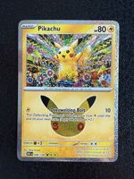 Pokémon Pikachu 040/128 – 30th Anniversary 18/30 – Holo – EN