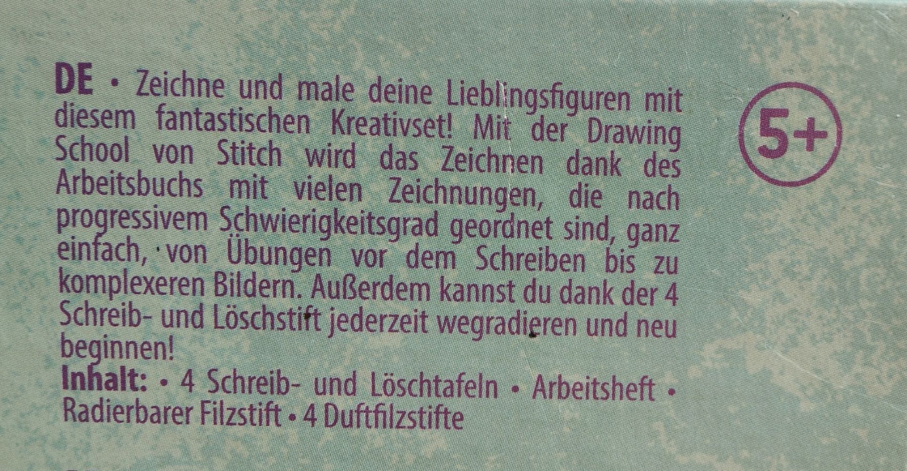 Giocattoli: Stitch Mal- & Schreiblernset – Nuovo (secondo la descrizione) da Kleinandelfingen venduto da Stitch2014 2