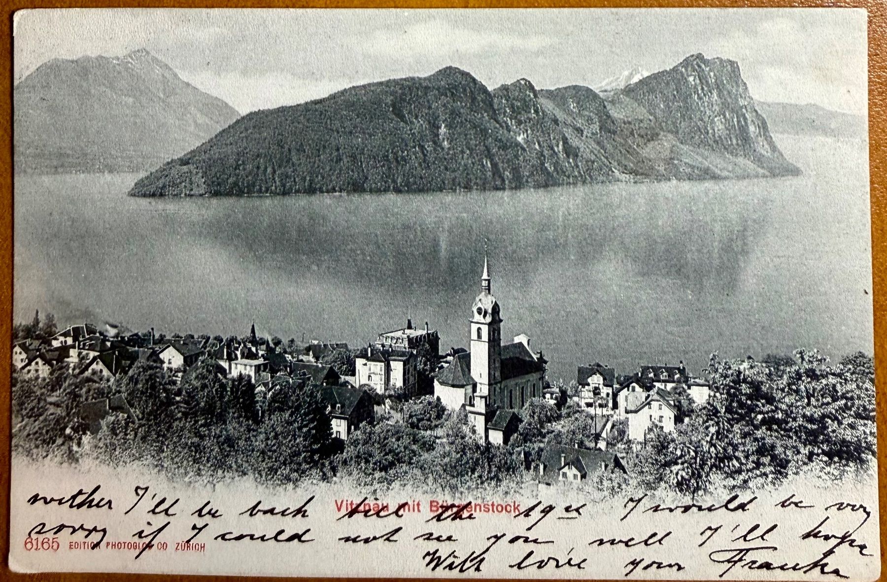 Cartoline postali: Vitznau - 1906 – Usato da Lutry venduto da Ediego