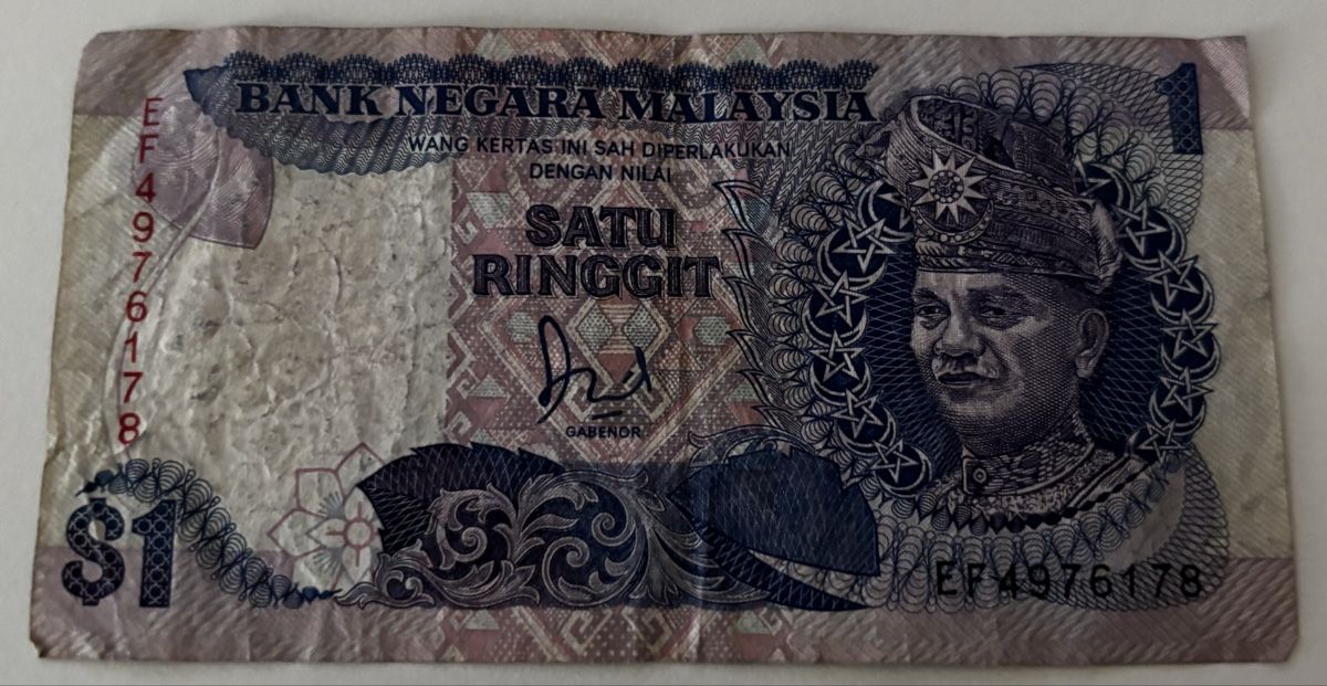 Billets de banque: Malaysia 1 Ringgit – D'occasion à Algetshausen par Carrhard
