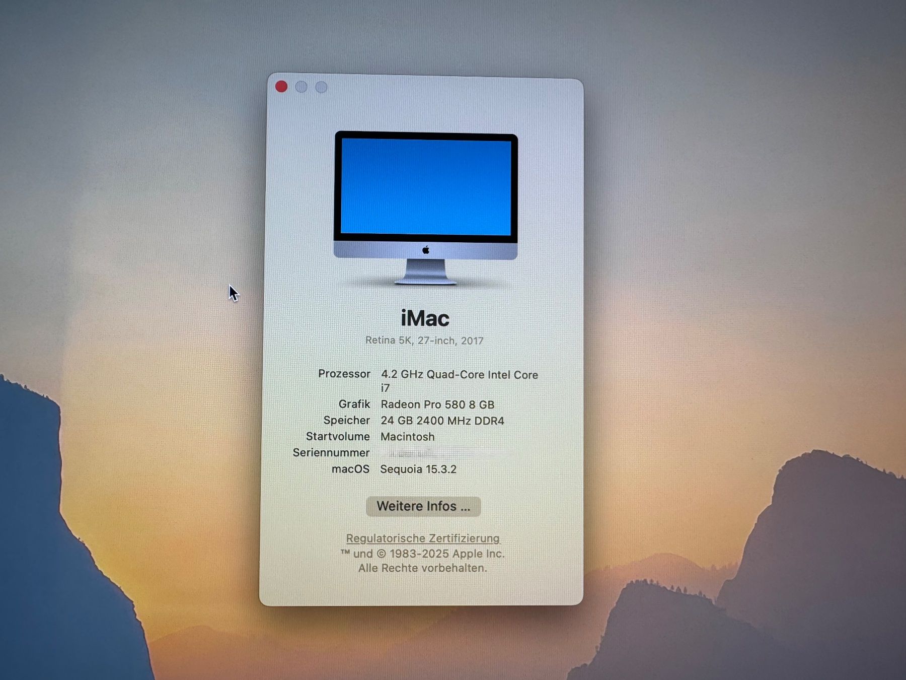 Apple PC: iMac 27 Zoll 5K 2017 – Usato da Dübendorf venduto da svma 2