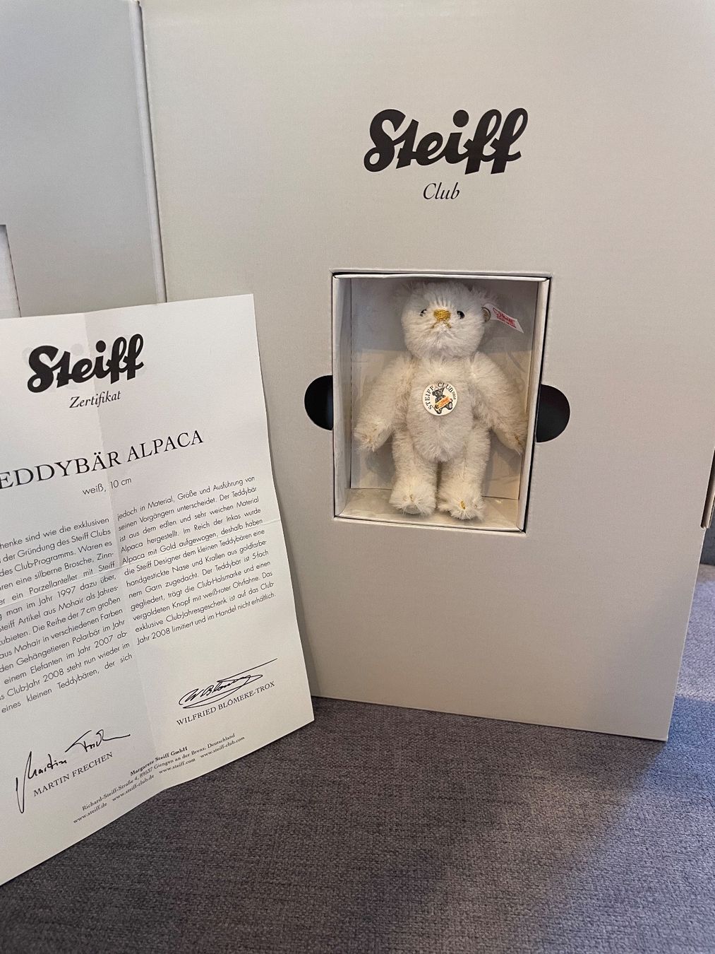 Steiff Giocattoli: Steiff Mini Teddy Limited Edition – Nuovo (secondo la descrizione) da Küsnacht ZH venduto da Ulla-ZH