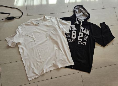 Hoodie & Shirt Grösse XXL