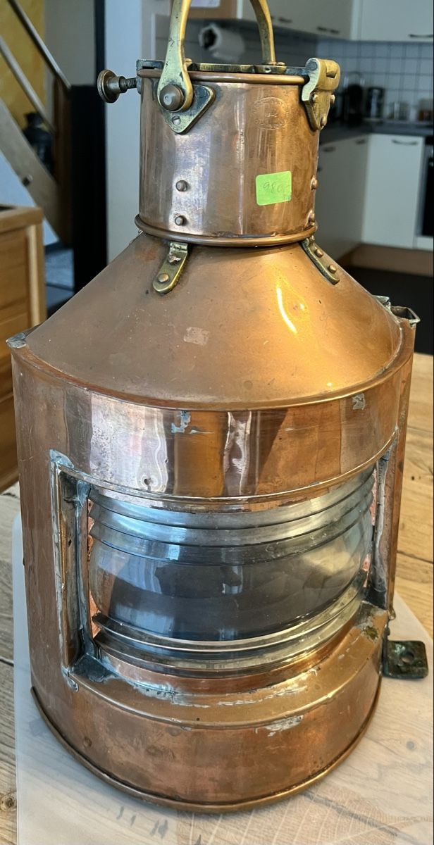 Lampade: Schiffslaterne Lampe 1945 – Usato da Sevelen venduto da Ritiplampi