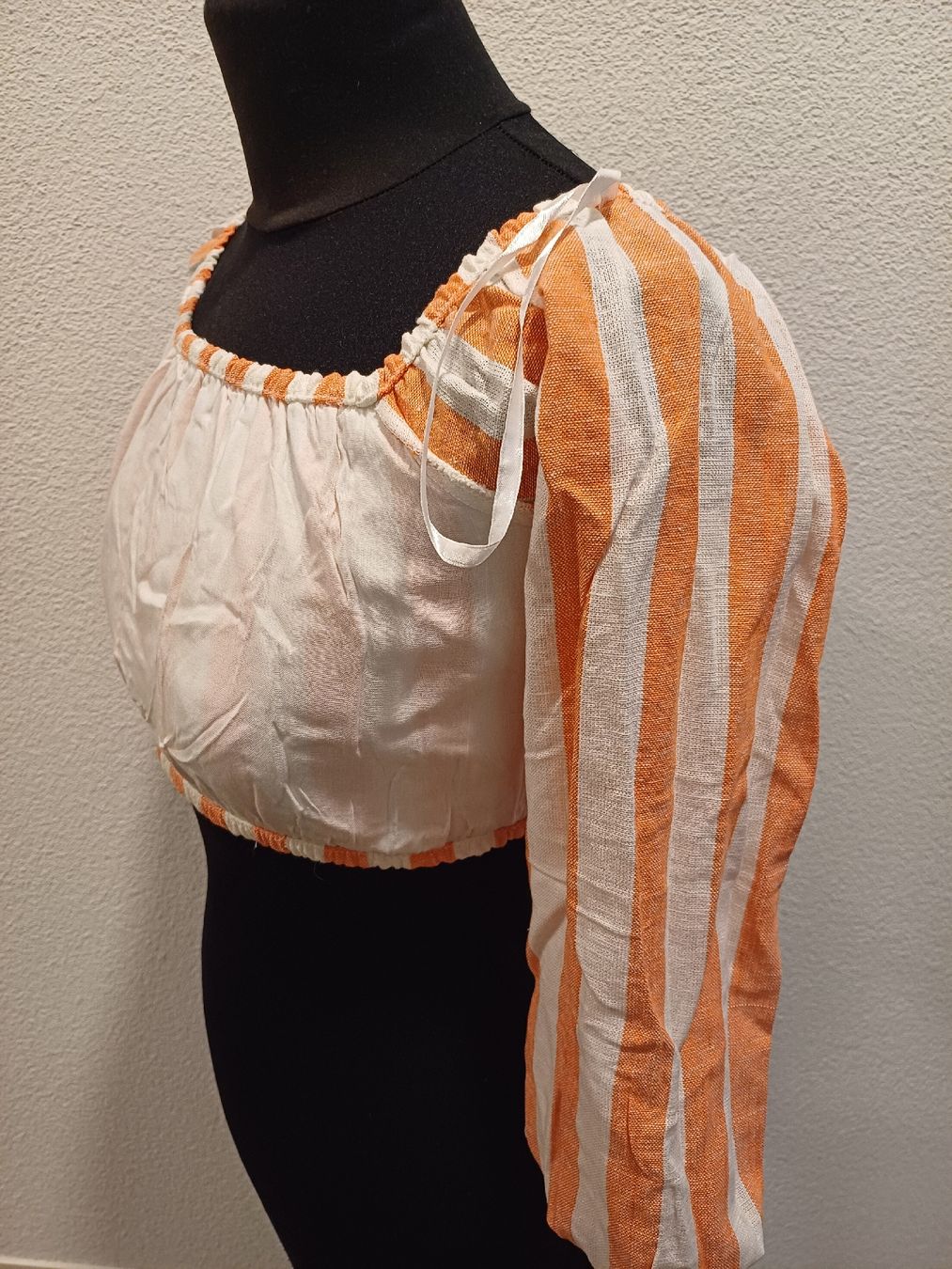 Blusen: Glamorous Sommer Bluse, Orange gestreift, Grösse 36. – Neu (gemäss Beschreibung) aus Winterthur von Smily-_- 5