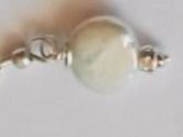 Orecchini pendenti & Orecchini a lobo: Süsswasser Perle Mit Swarovski Ring, Eigenfertigung – Nuovo e nell'imballaggio originale da Winistorf venduto da acreativ2 2