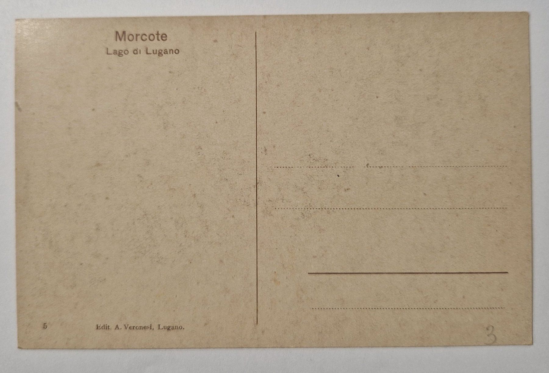 Cartoline postali: Morcote am Luganersee, top/alt – Nuovo (secondo la descrizione) da Melchnau venduto da Arthurius 1