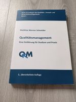 Qualitätsmanagement Buch von Schneider, 2. Auflage