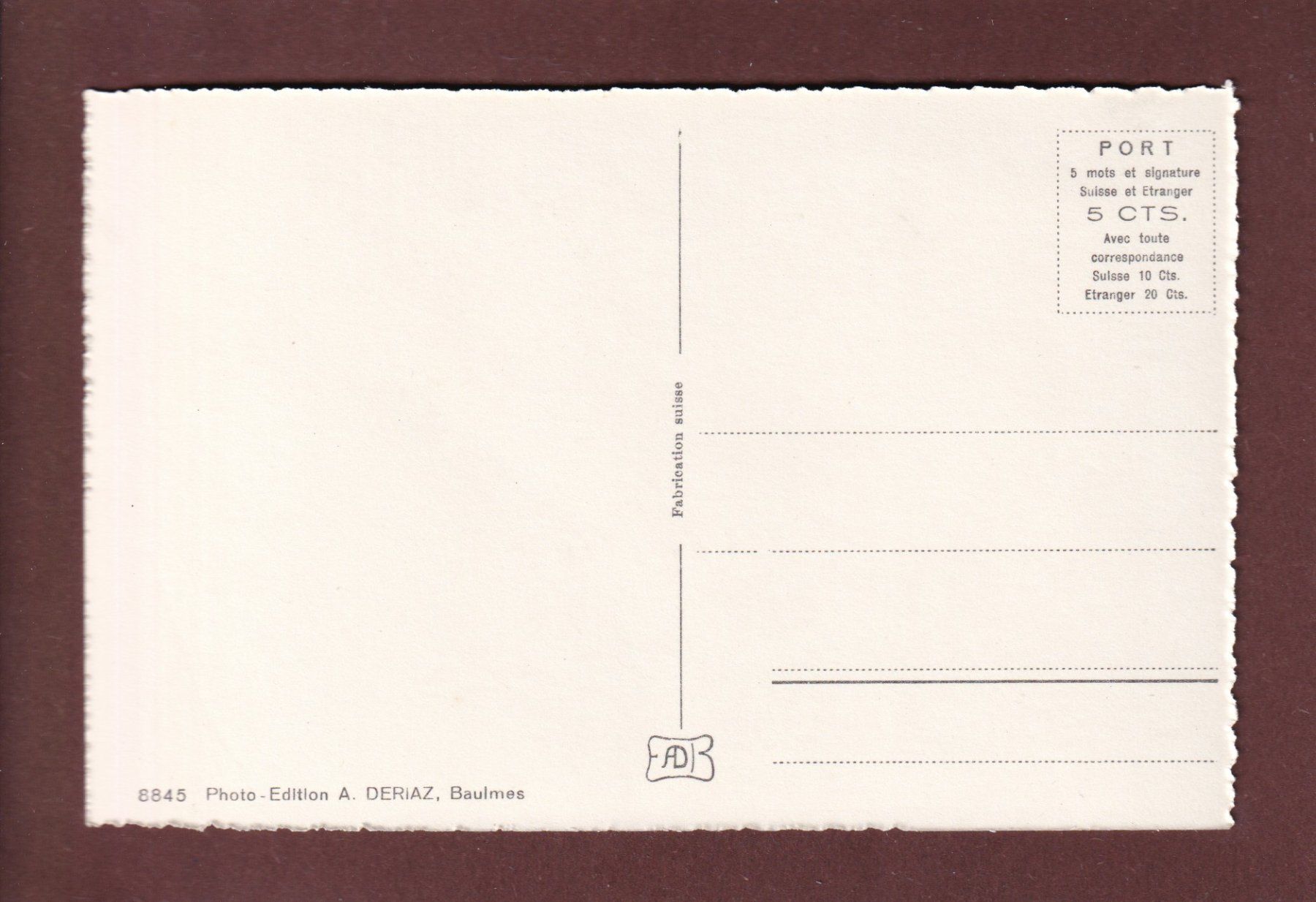 Cartoline postali: CHAMPERY - 8 images – Usato da Pully venduto da nicecards 1