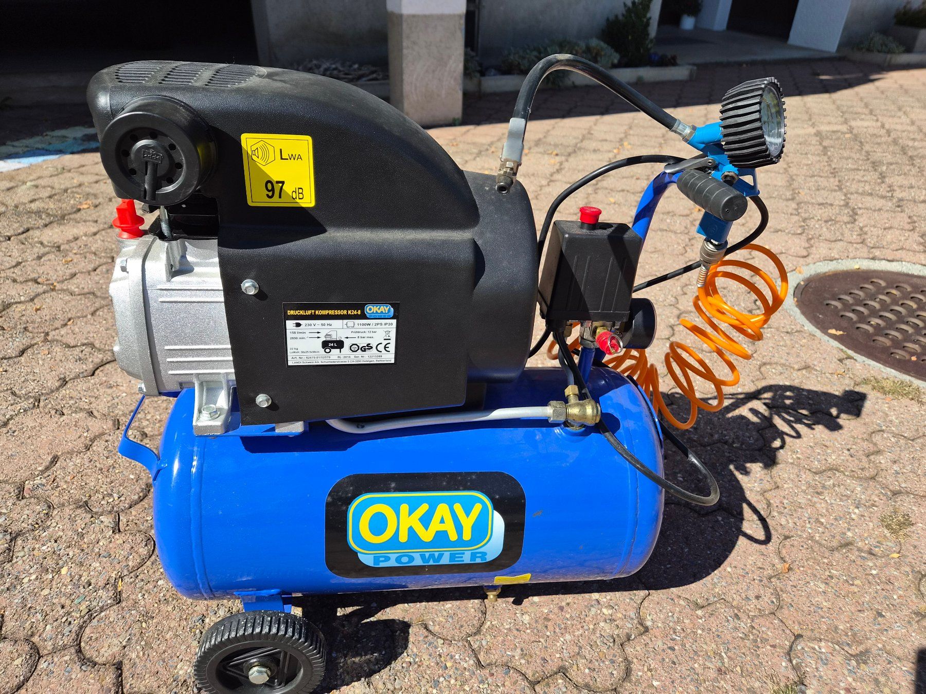 Compressori: Kompressor Okay K24-8 – Usato da Trachslau venduto da Roger100125 1
