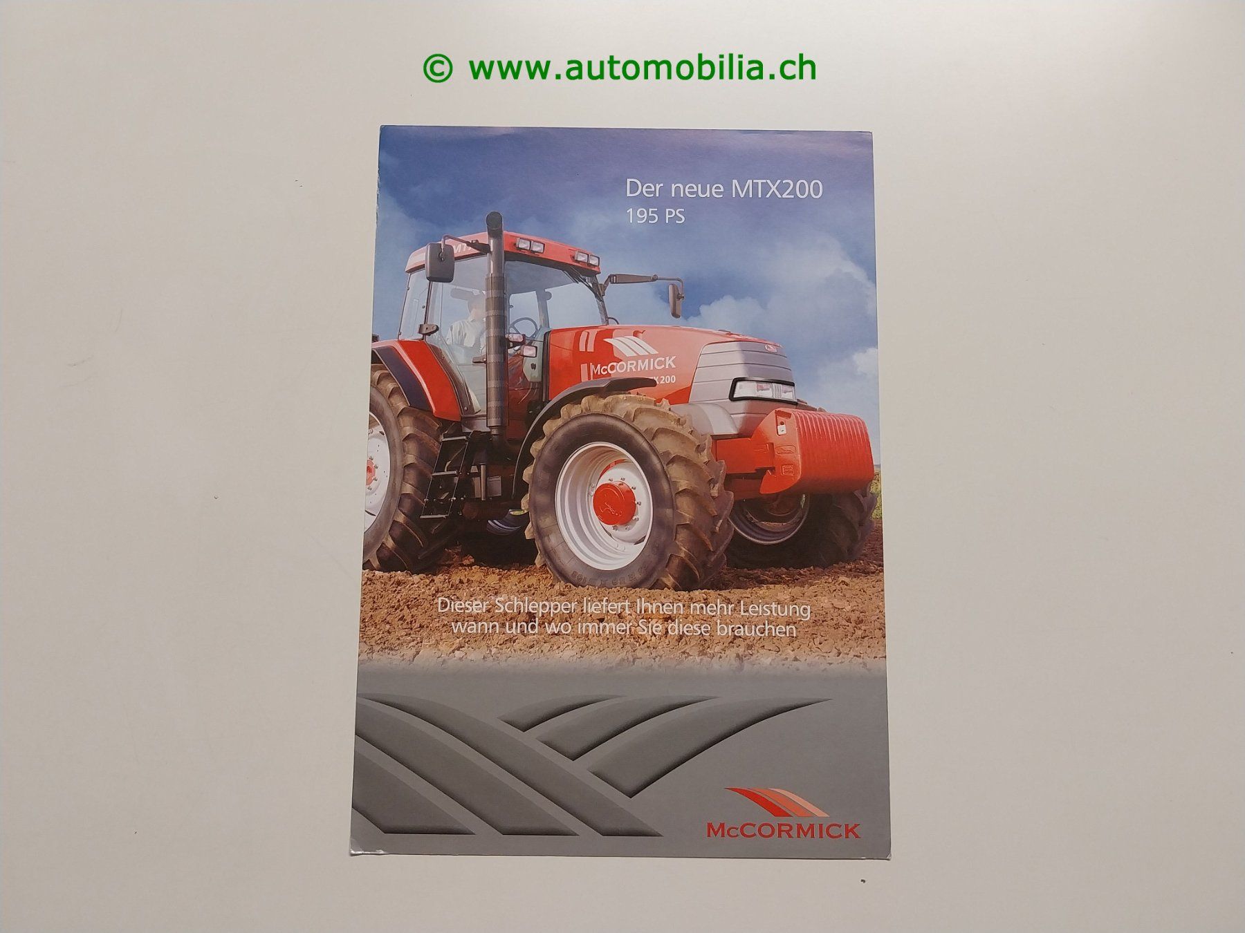 Documents: McCormick MTX200 Prospekt deutsch – D'occasion à Weingarten-Kalth par Bettelbruenneli