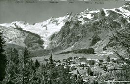 Saas Fee - Dorf + ca. 1955