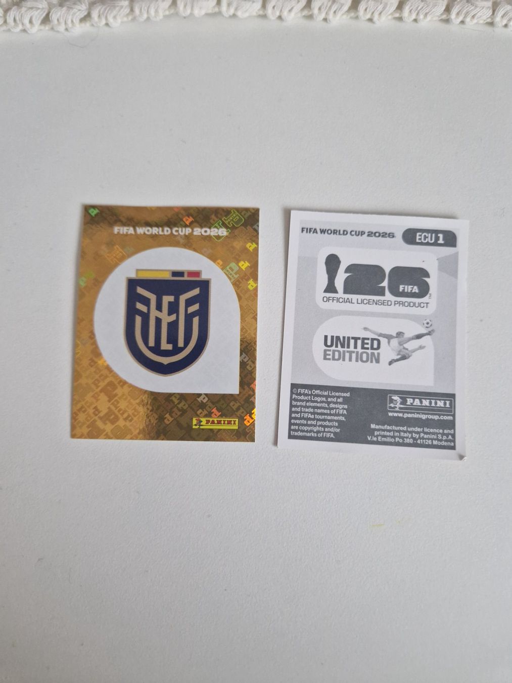 Panini Sammelbilder & Trading cards: Panini Sticker ECU1 – Neu (gemäss Beschreibung) aus Stüsslingen von white_angel86