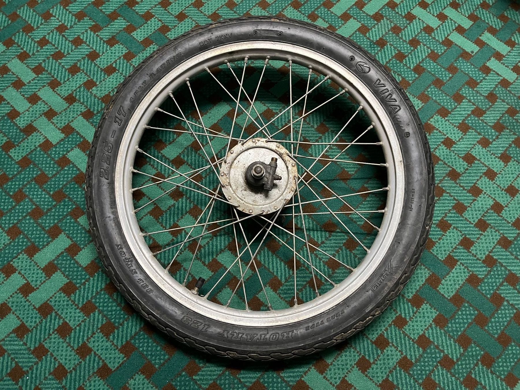 Zündapp Ciclomotori: Zündapp Belmondo Vorderrad – Difettoso da Buchs ZH venduto da rc-indoorbahn 1