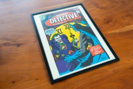 Batman Detective Comics Joker Print im schwarzen Rahmen