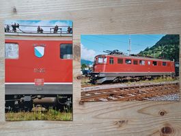 Fotos SBB Ae 6/6 11426 "Stadt Zürich" in Sargans, 2002