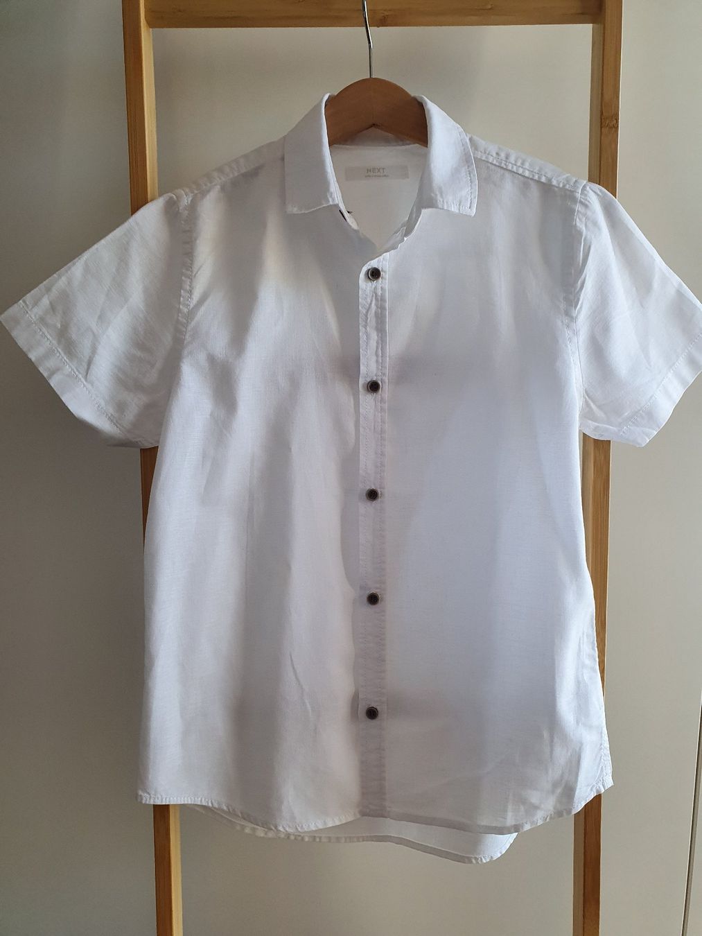 Next Camicie, T-shirt & Polo: Gr.134 Hemd Leinen/Baumwolle / NEXT – Usato da Neunkirch venduto da M.Costa1