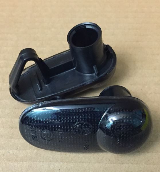 RZG LED Seitenblinker Schwarz Für Alfa Romeo 147 GT MiTo - Canbus Fehlerfrei 2x Set