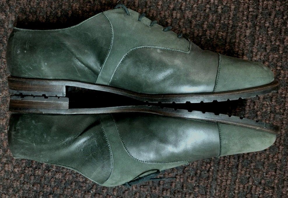 Bally Damenschuhe: "Bally" Leder Schuhe, Grün – Gebraucht aus Emmenbrücke von abu_9mj8 1