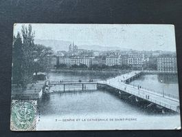 Postkarte Genf Saint Pierre 1908  (P50)